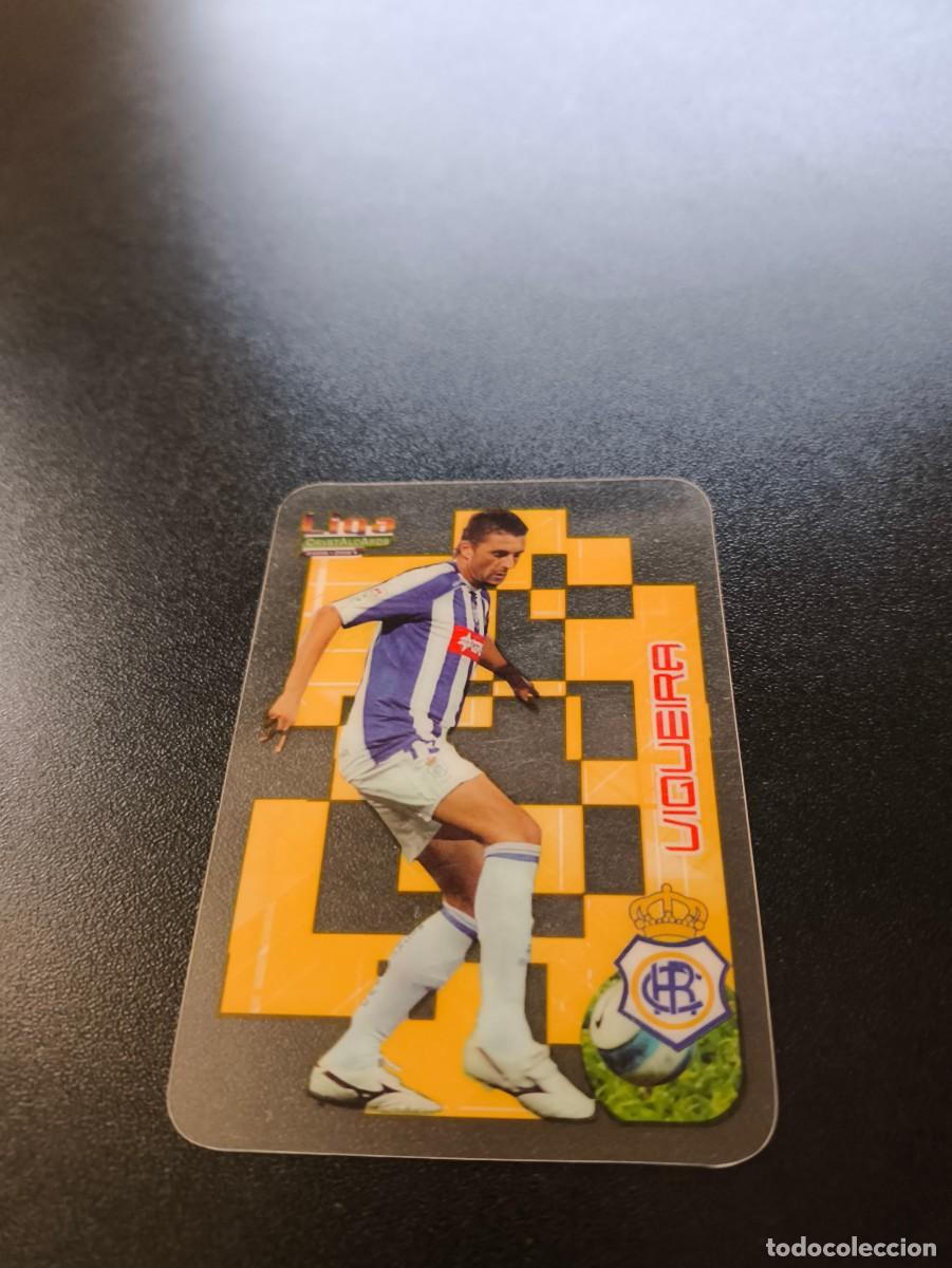 Cromos de F&uacute;tbol: 319 Viqueira RECREATIVO DE HUELVA LIGA MUNDICROMO CRYSTALCARDS 2006 2007 06 07 NO PANINI ESTE