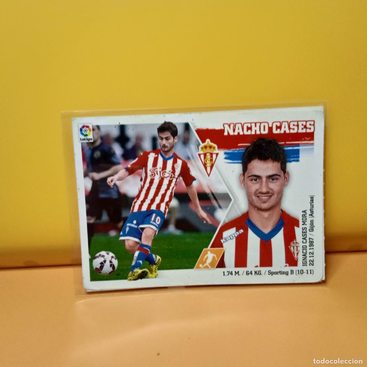Cromos de F&uacute;tbol: EDICIONES ESTE 2015 2016 15 16 SPORTING DE GIJ&Oacute;N NACHO CASES 11
