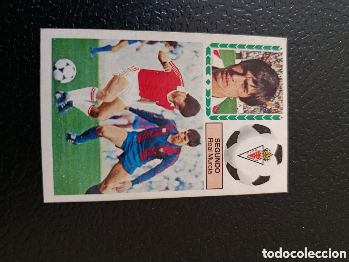 Cromos de F&uacute;tbol: SEGUNDO MURCIA FICHAJE 38 LIGA ESTE 1983/84 83 84 DESPEGADO