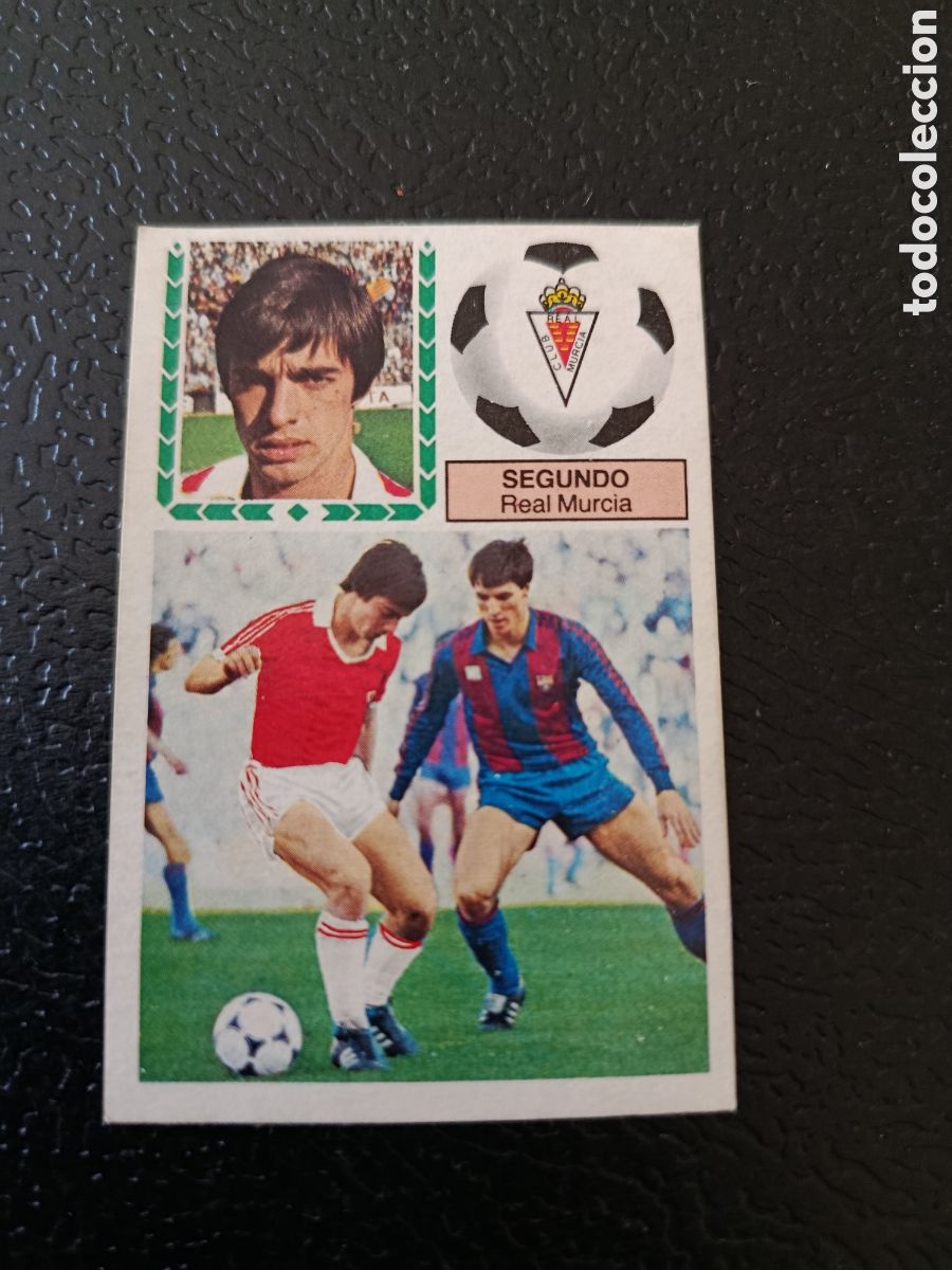 Cartes &agrave; collectionner de Football: SEGUNDO MURCIA FICHAJE 38 LIGA ESTE 1983/84 83 84 DESPEGADO
