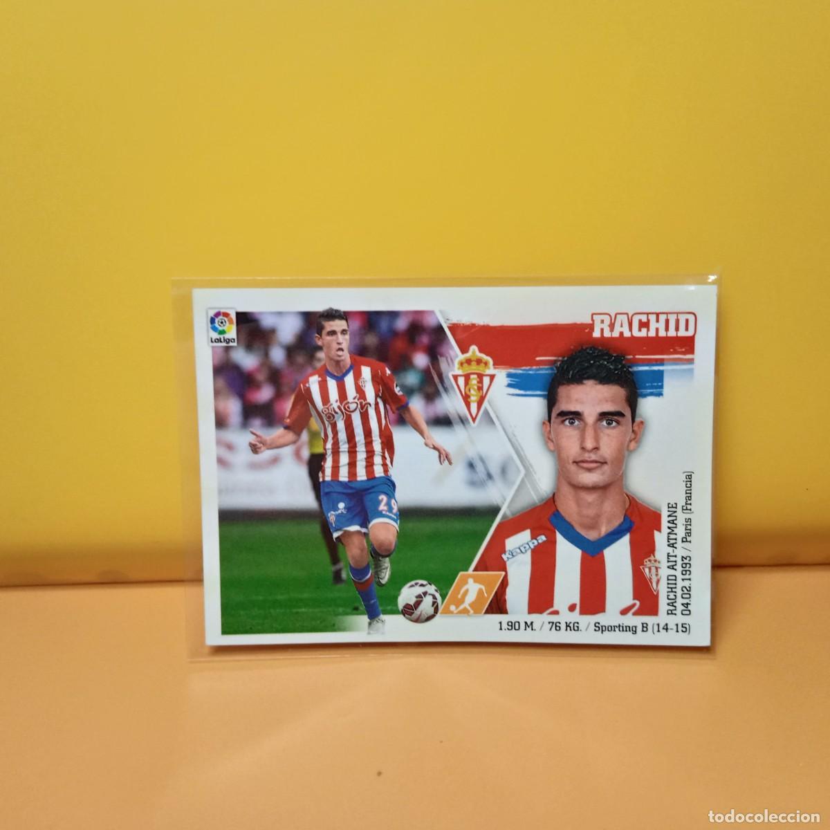 Cartes &agrave; collectionner de Football: EDICIONES ESTE 2015 2016 15 16 SPORTING DE GIJ&Oacute;N RACHID 12