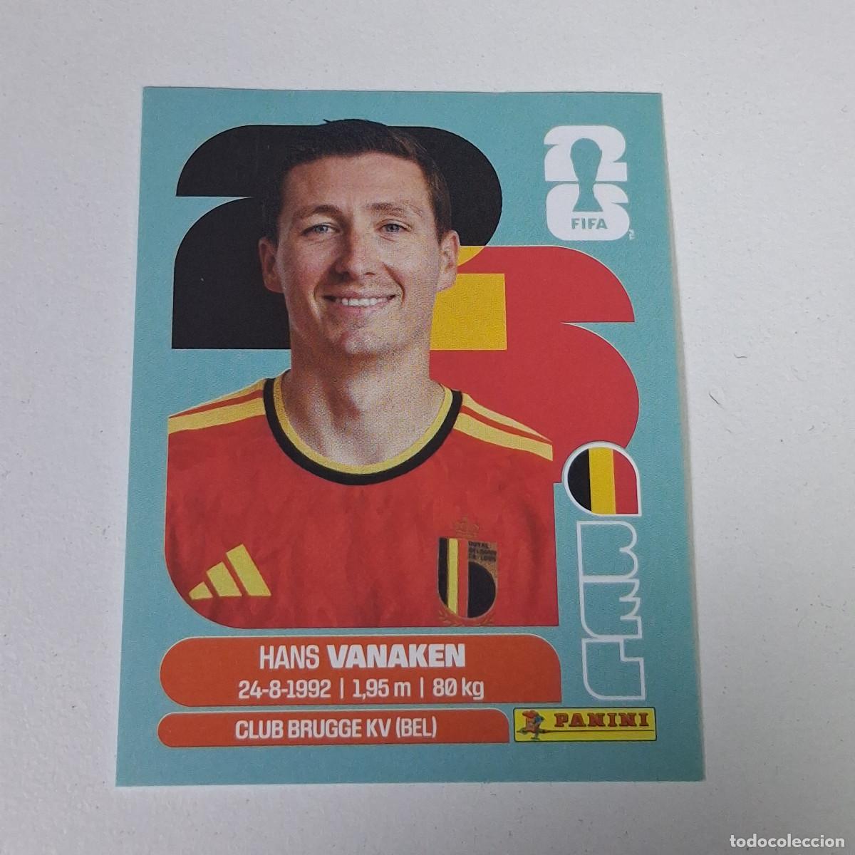 Fu&szlig;ball-Sticker: B9 BEL14 HANS VANAKEN 14 B&Eacute;LGICA BELGIUM BEL MUNDIAL FIFA WORLD CUP 2026 STICKER PANINI