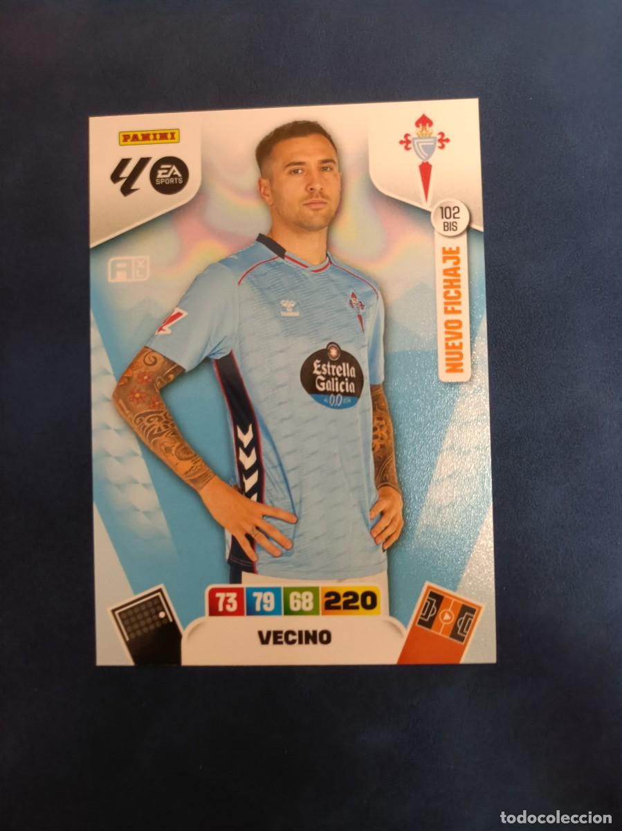 Fu&szlig;ball-Sticker: 102 bis nuevo fichaje Vecino Adrenalyn XL 25 26 Celta de Vigo panini 2025 2026