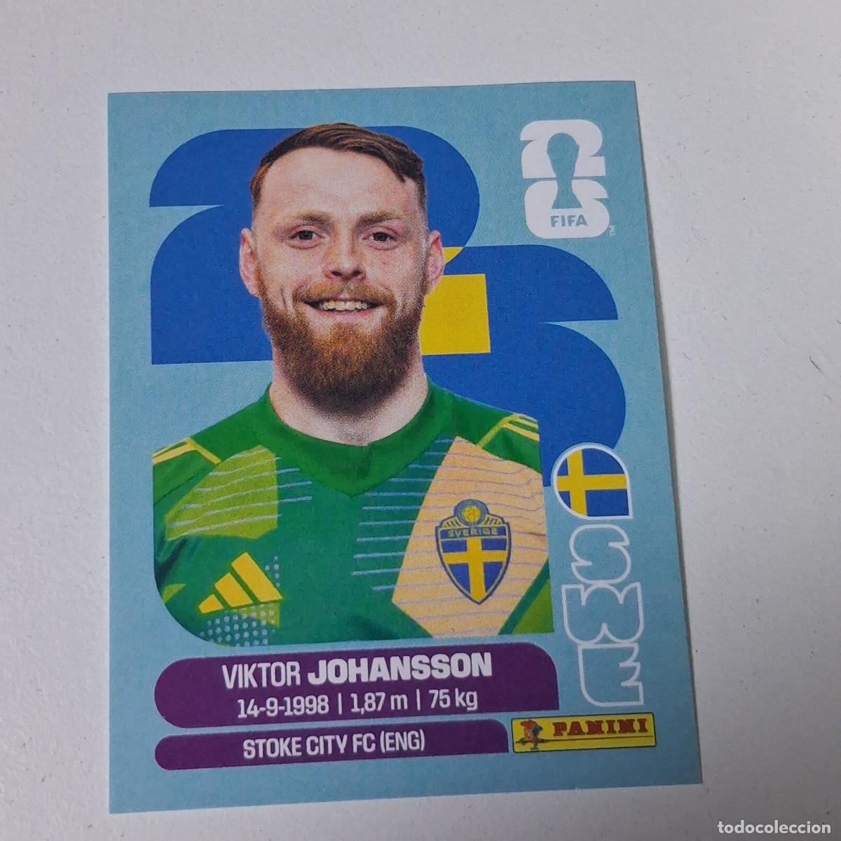 Fu&szlig;ball-Sticker: B9 SWE2 VICTOR JOHANSSON 2 SUECIA SWEDEN SWE MUNDIAL FIFA WORLD CUP 2026 STICKER PANINI
