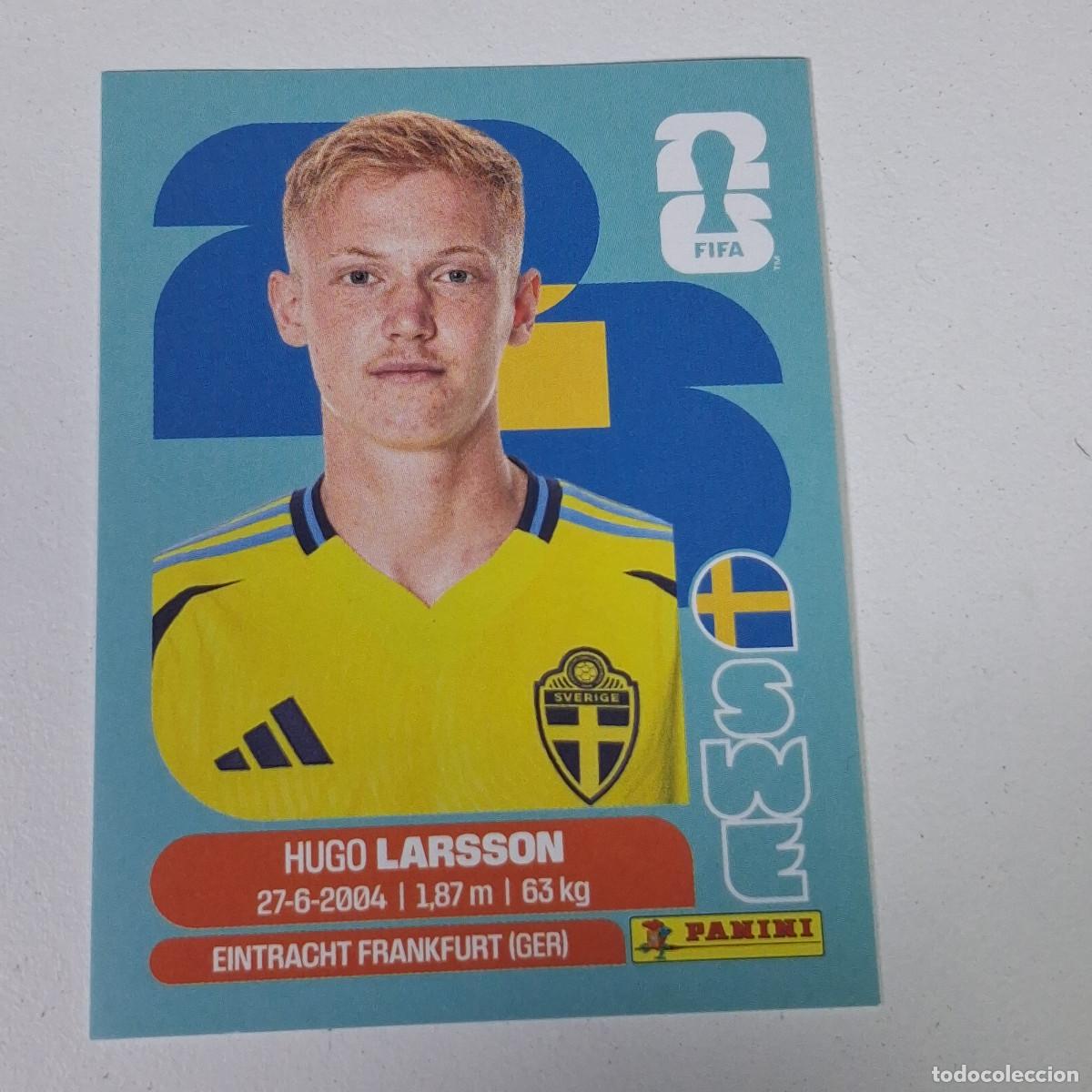 Fu&szlig;ball-Sticker: B9 SWE9 HUGO LARSSON 9 SUECIA SWEDEN SWE MUNDIAL FIFA WORLD CUP 2026 STICKER PANINI
