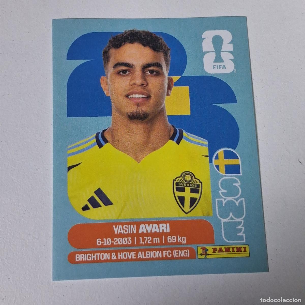 Cromos de Futebol: B9 SWE11 YASIN AYARI 11 SUECIA SWEDEN SWE MUNDIAL FIFA WORLD CUP 2026 STICKER PANINI