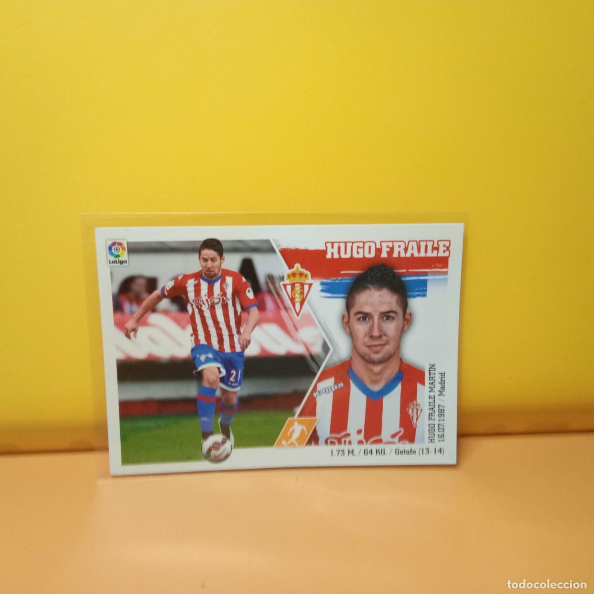 Cromos de Futebol: EDICIONES ESTE 2015 2016 15 16 SPORTING DE GIJ&Oacute;N HUGO FRAILE 17