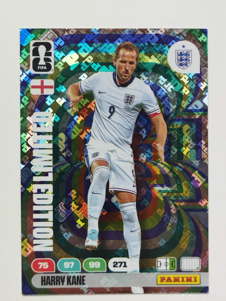 Cromos de Futebol: CROMO CARD ADRENALYN MUNDIAL WORLD CUP 2026 LIMITED EDITION HOLO HARRY KANE INGLATERRA