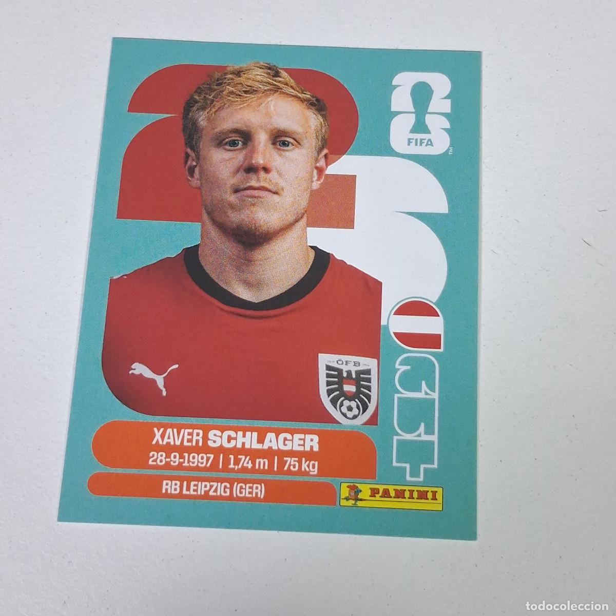 Football Stickers: B9 AUT10 XAVIER SCHLAGER 10 AUSTRIA AUT MUNDIAL FIFA WORLD CUP 2026 STICKER PANINI