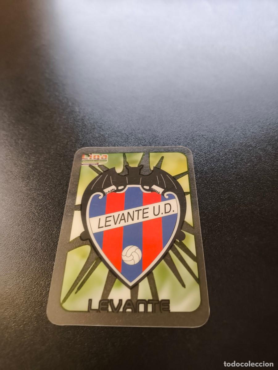 Football Stickers: 343 Escudo LEVANTE LIGA MUNDICROMO CRYSTALCARDS 2006 2007 06 07 NO PANINI ESTE