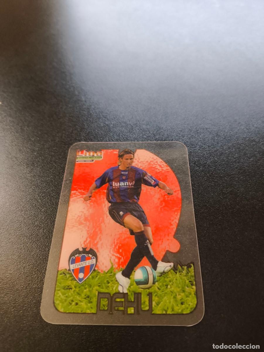 Football Stickers: 348 Dehu LEVANTE LIGA MUNDICROMO CRYSTALCARDS 2006 2007 06 07 NO PANINI ESTE