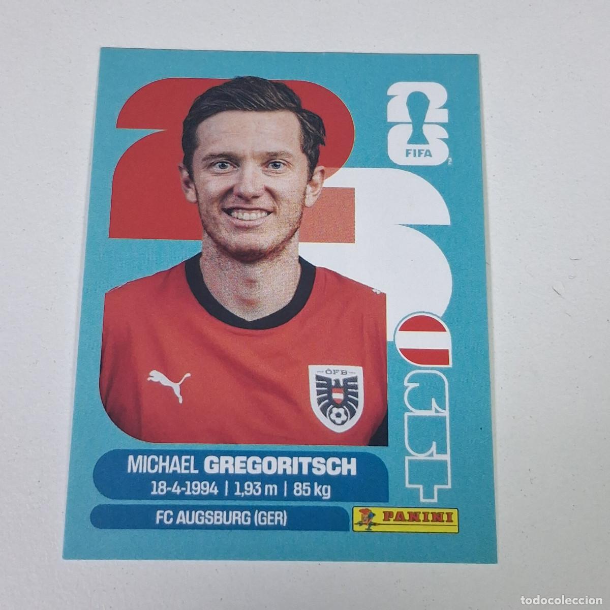 Fu&szlig;ball-Sticker: B9 AUT19 MICHAEL GREGORITSCH 19 AUSTRIA AUT MUNDIAL FIFA WORLD CUP 2026 STICKER PANINI