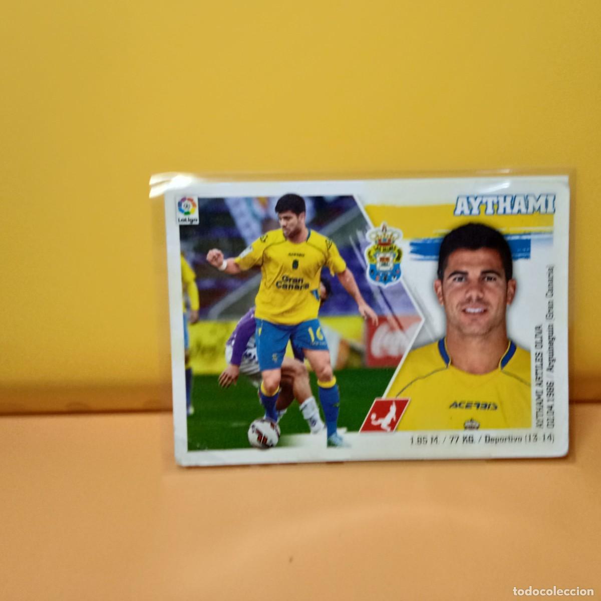 Fu&szlig;ball-Sticker: EDICIONES ESTE 2015 2016 15 16 UD LAS PALMAS AYTHAMI 6