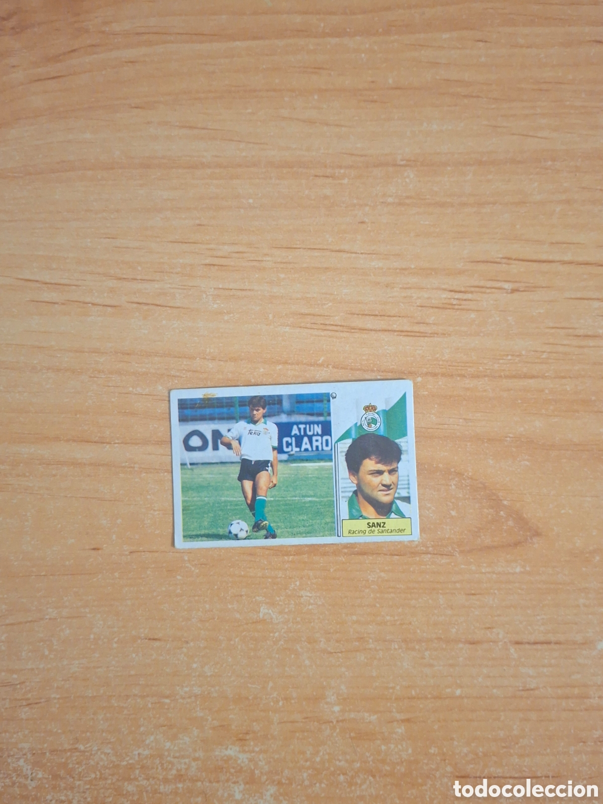 Fu&szlig;ball-Sticker: Este 86 87 sanz Santander coloca despegado ver fotos