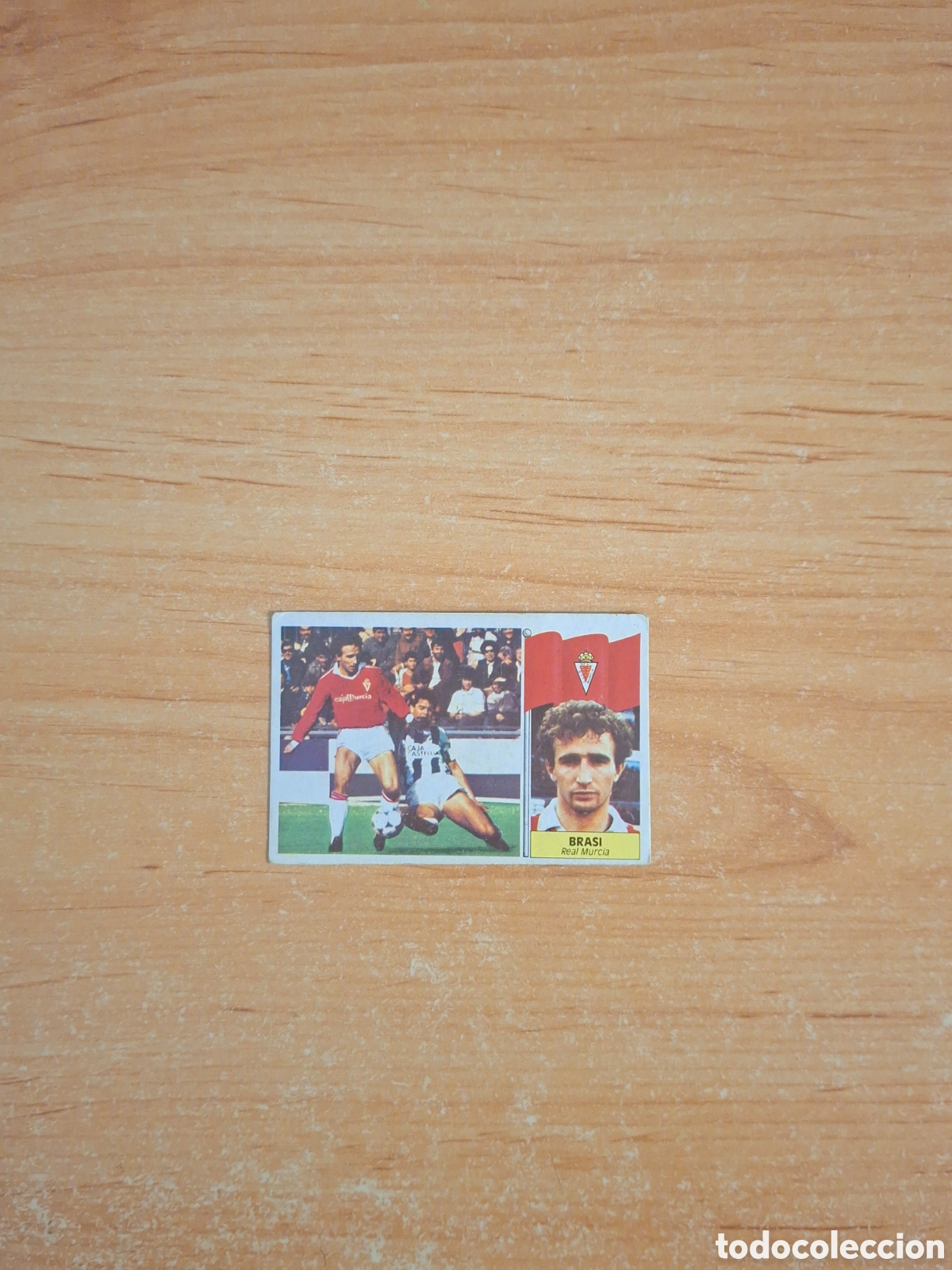 Fu&szlig;ball-Sticker: Este 86 87 brasi Murcia coloca despegado ver fotos
