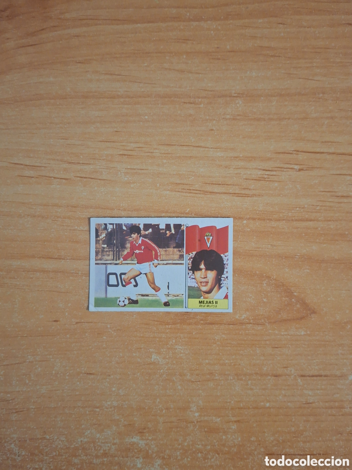 Fu&szlig;ball-Sticker: Este 86 87 mejias ll Murcia coloca despegado ver fotos