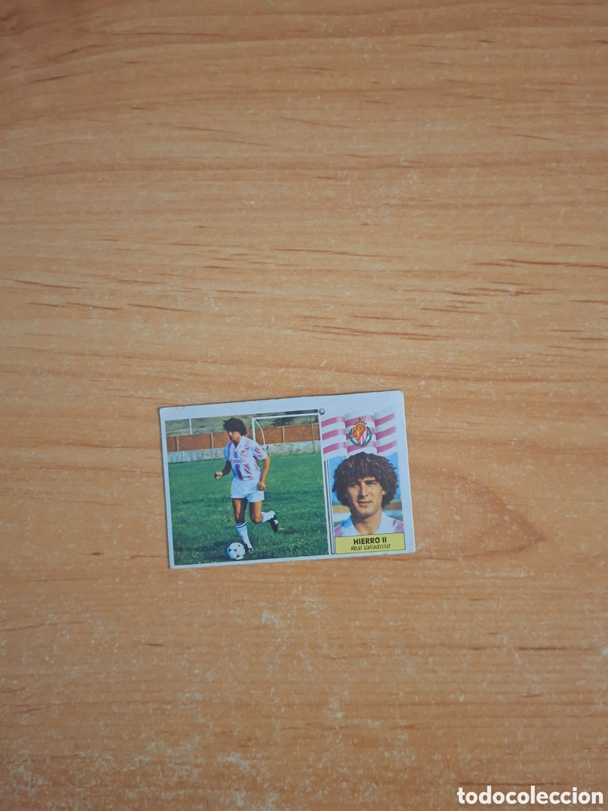 Cromos de Futebol: Este 86 87 hierro ll Valladolid doble 15 fichaje despegado ver fotos
