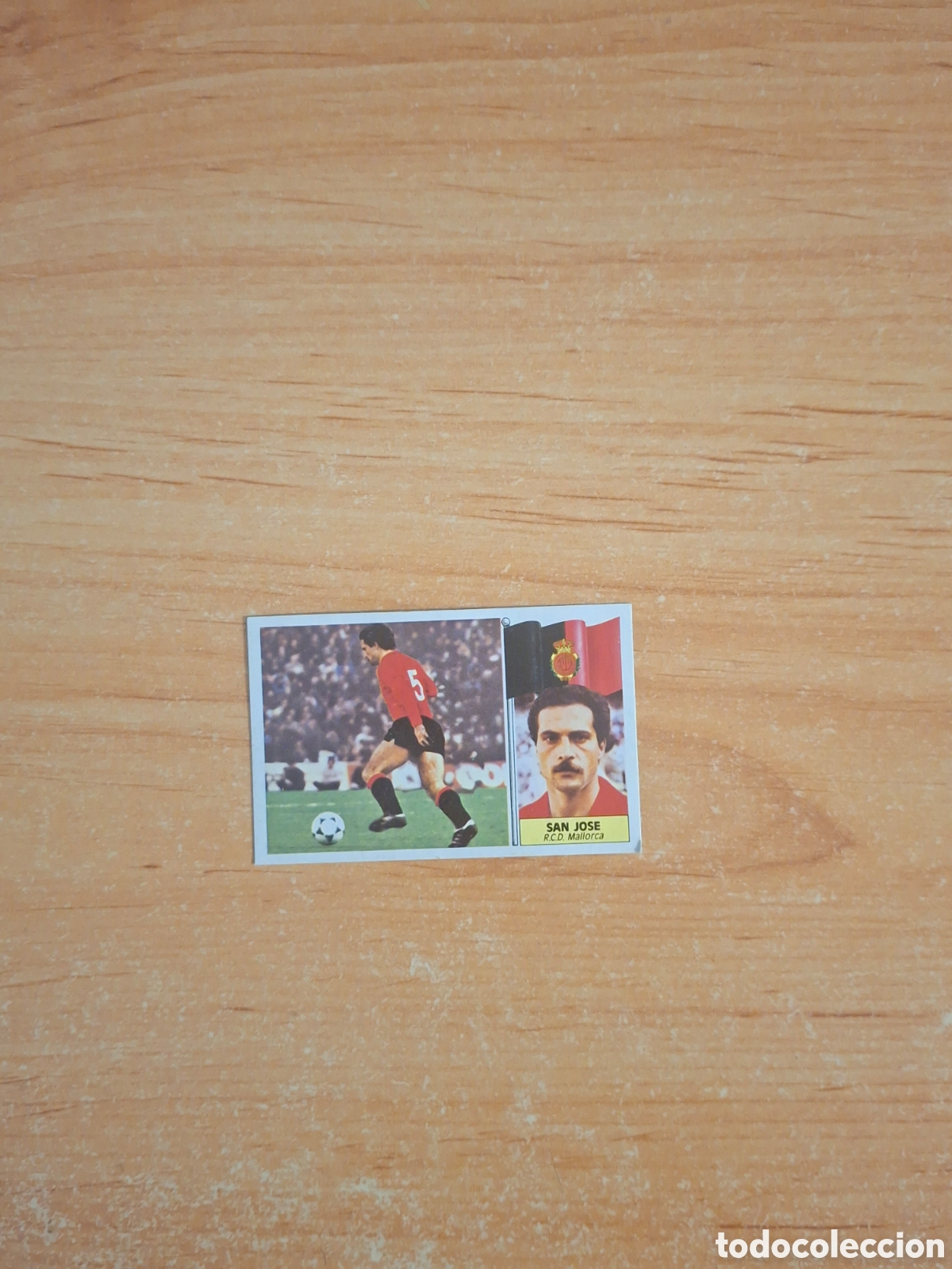Cromos de Futebol: Este 86 87 sanjose Mallorca pintado 17 fichaje despegado ver fotos