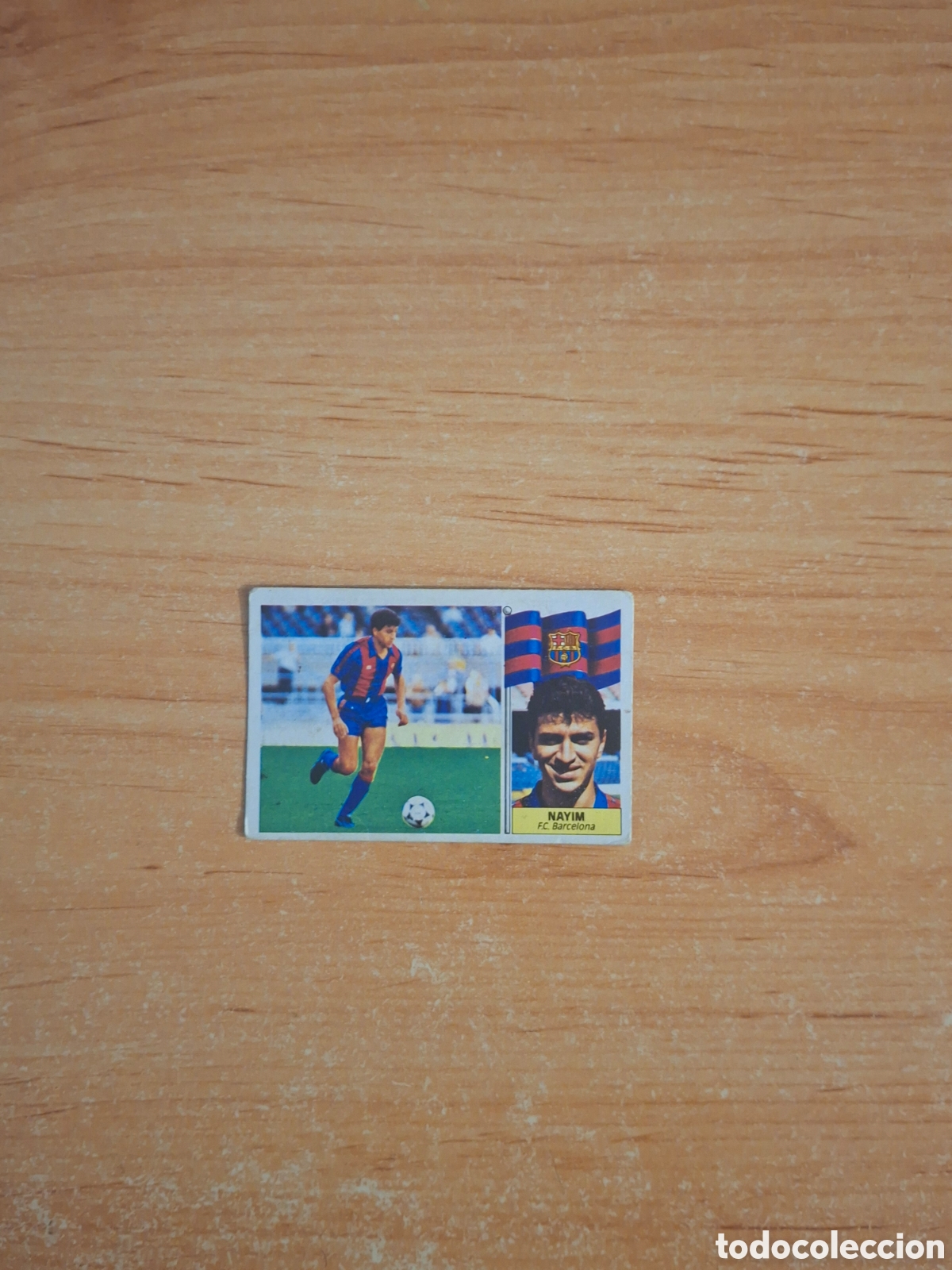 Cromos de Futebol: Este 86 87 nayin Barcelona 18 fichaje despegado ver fotos