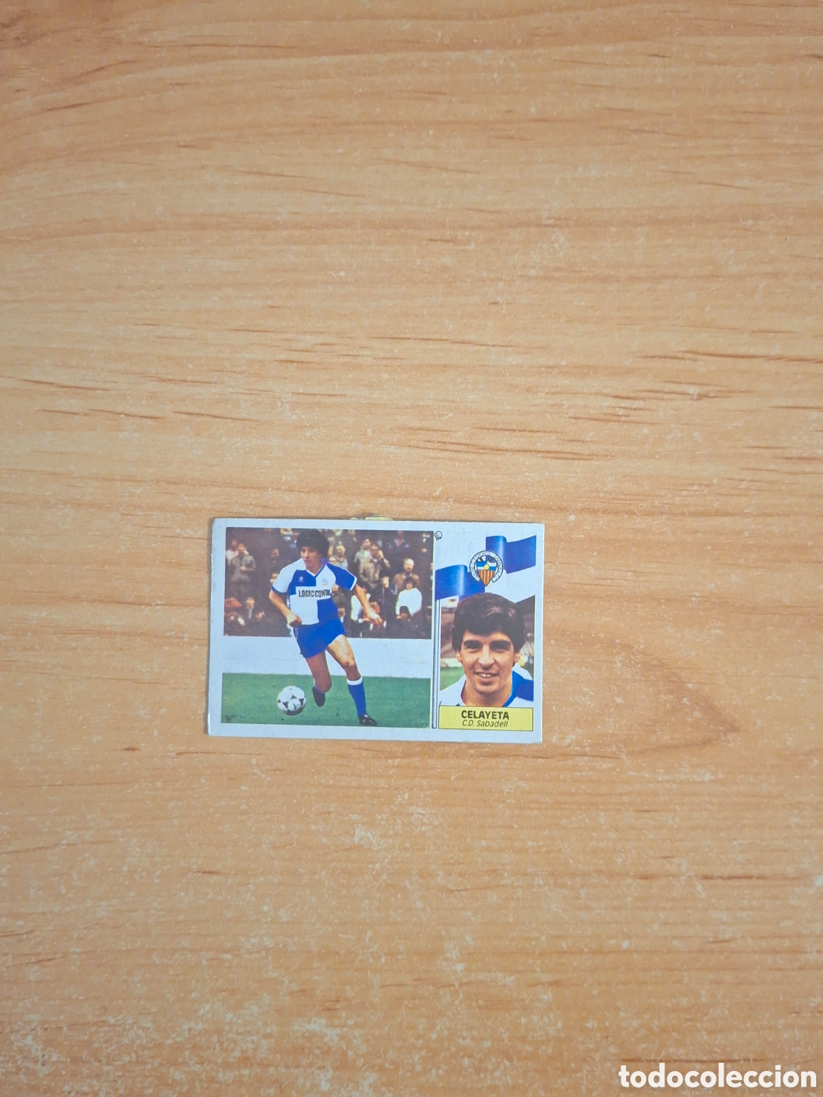 Football Stickers: Este 86 87 celayeta sabadell pintado 24 fichaje despegado ver fotos