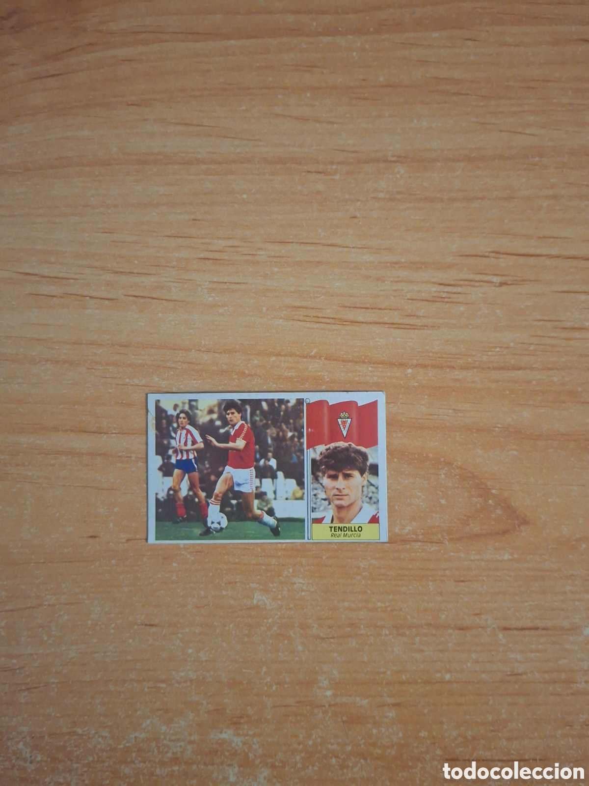 Football Stickers: Este 86 87 tendillo Murcia 26 fichaje despegado ver fotos