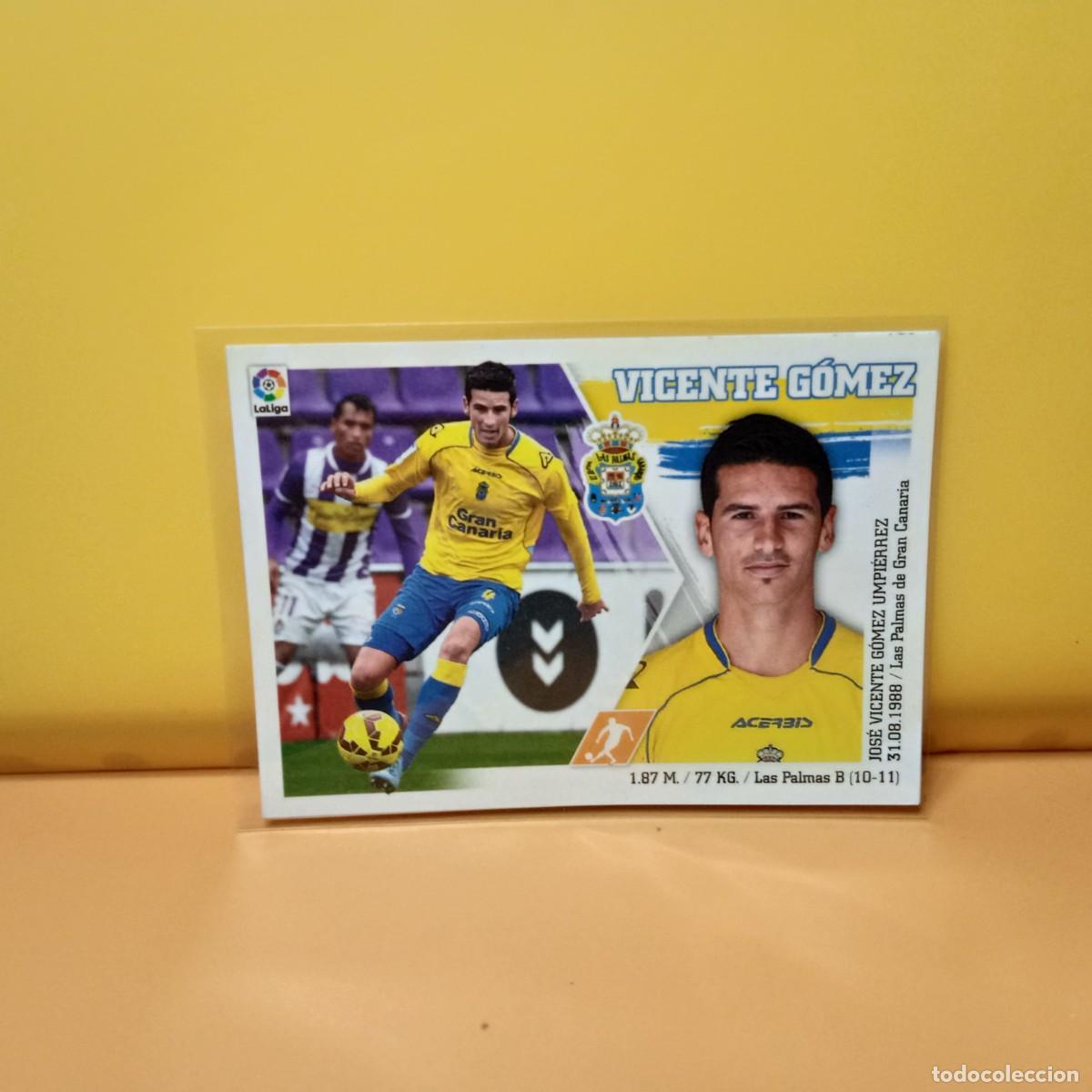 Cromos de F&uacute;tbol: EDICIONES ESTE 2015 2016 15 16 UD LAS PALMAS VICENTE G&Oacute;MEZ 11