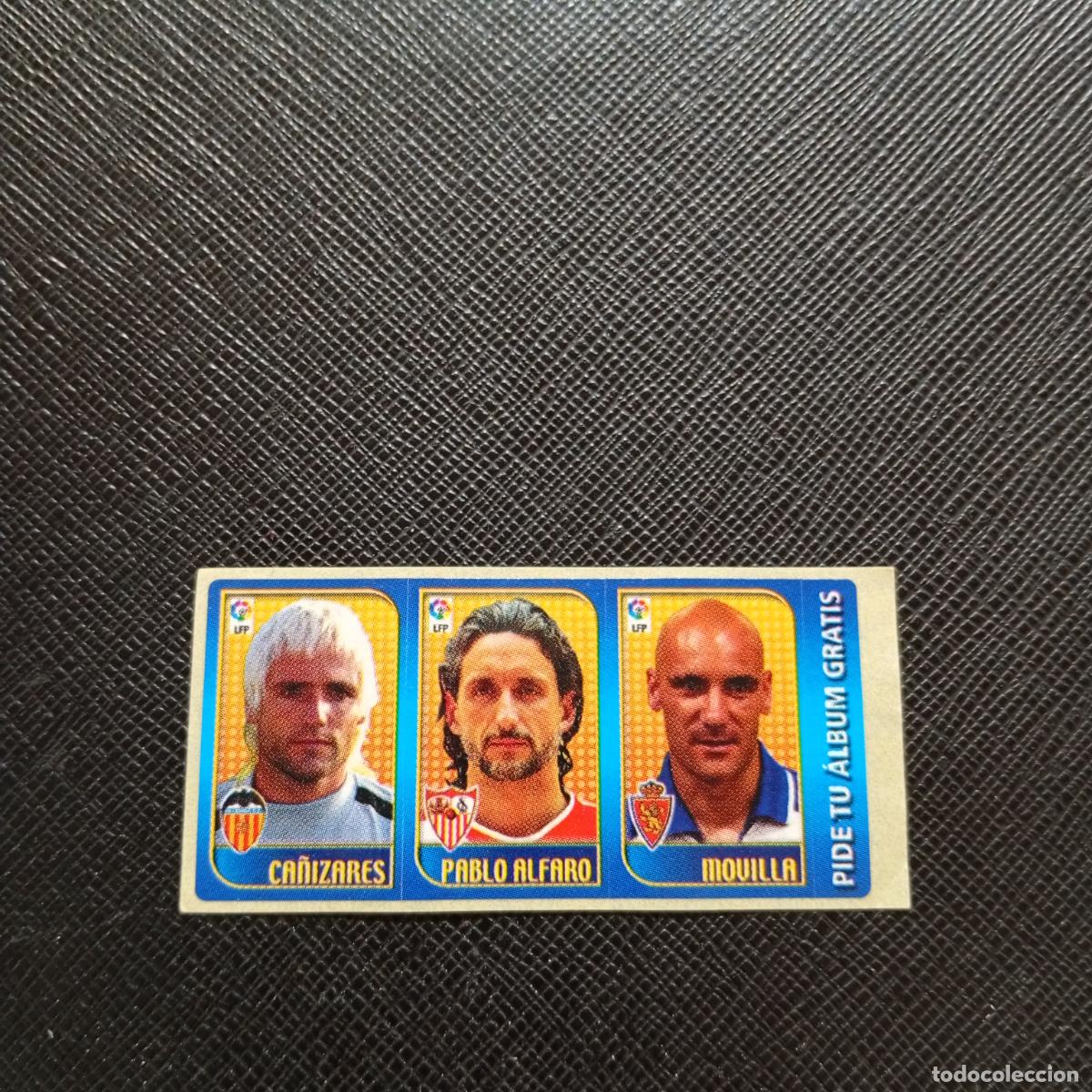 Cromos de F&uacute;tbol: CA&Ntilde;IZARES PABLO ALFARO MOVILLA CHICLE LIGA 2004 2005 CROMO 04 05 - SIN PEGAR - A101 PG37