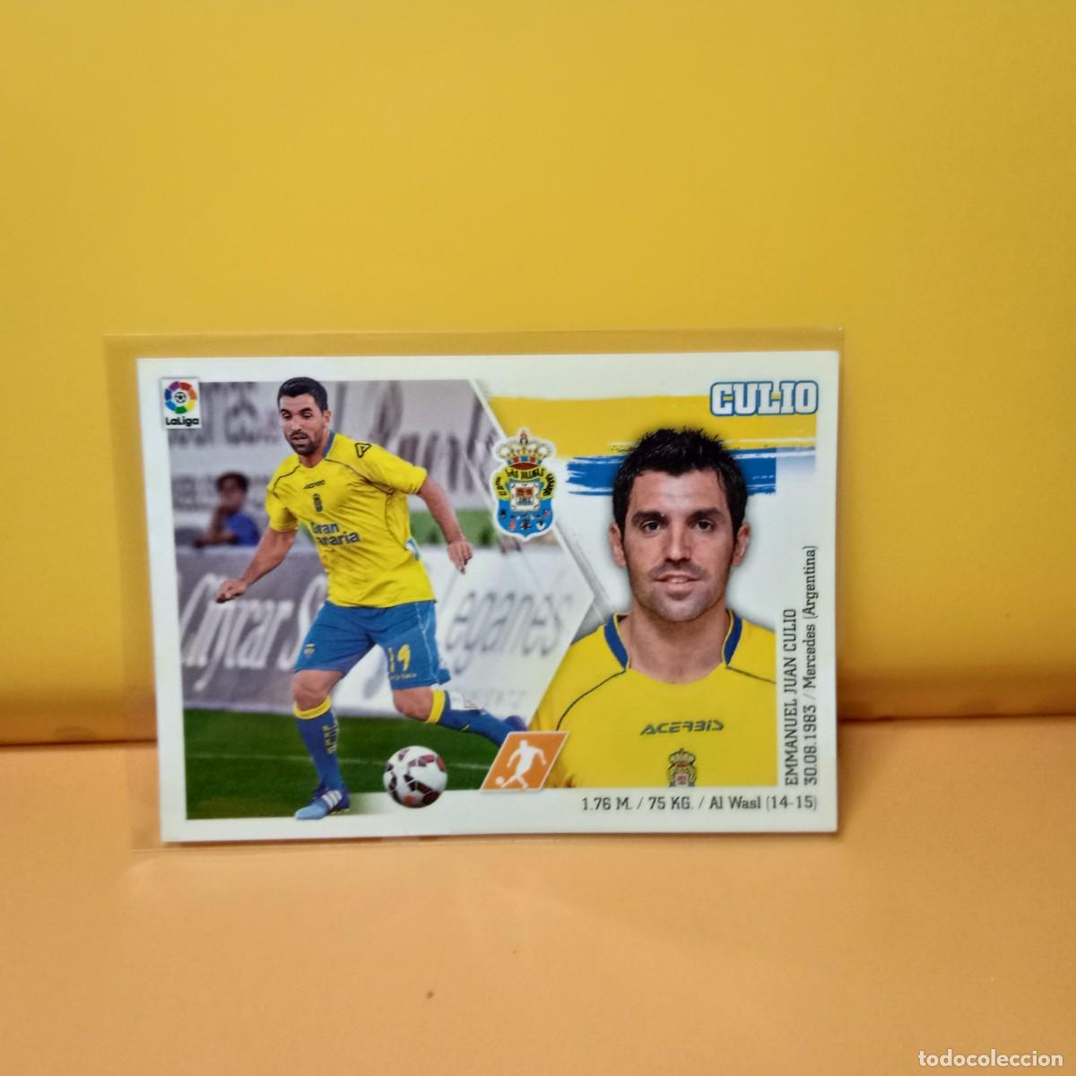 Cromos de F&uacute;tbol: EDICIONES ESTE 2015 2016 15 16 UD LAS PALMAS CULIO 13