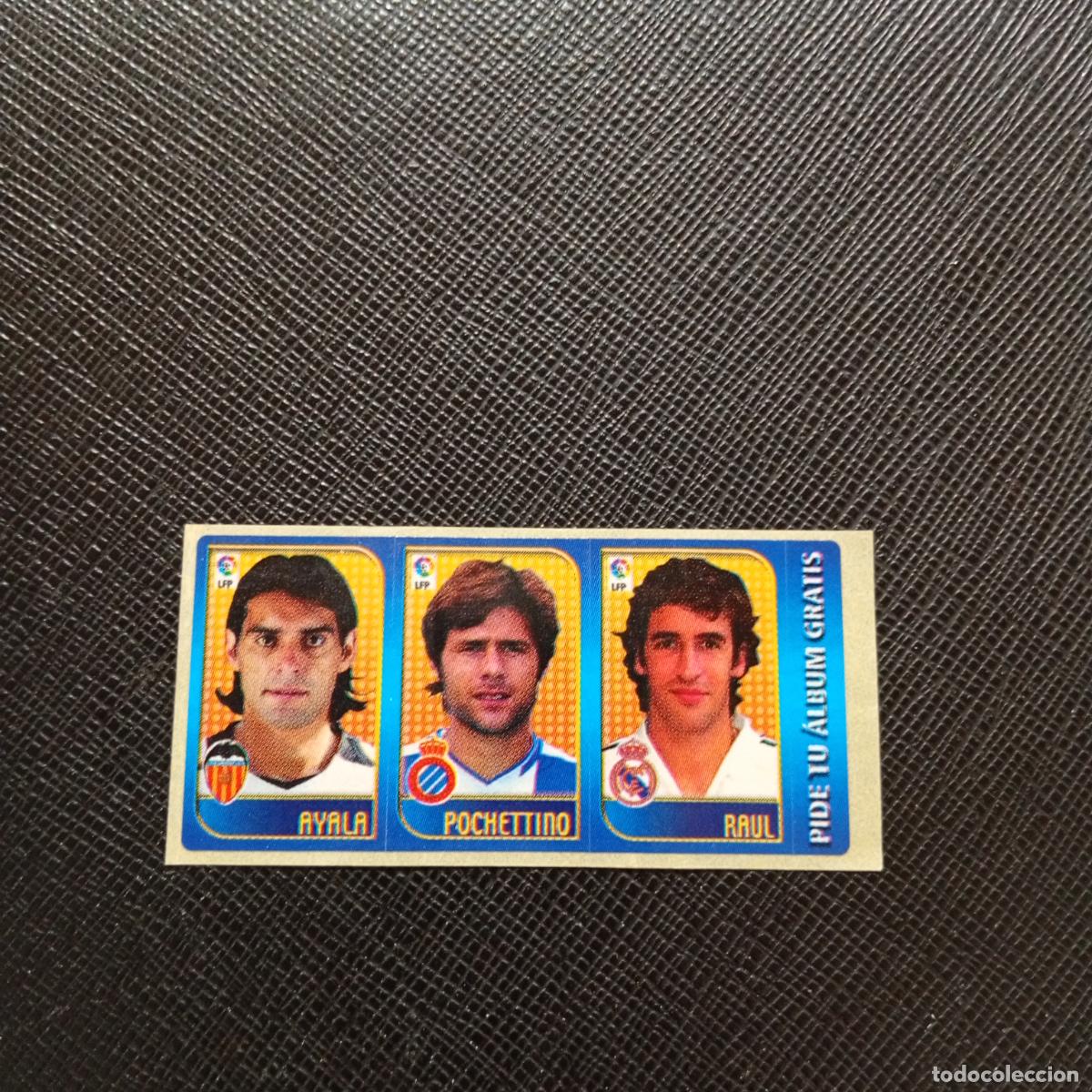 Cromos de F&uacute;tbol: AYALA POCHETTINO RAUL CHICLE LIGA 2004 2005 CROMO 04 05 - SIN PEGAR - A101 PG37 B
