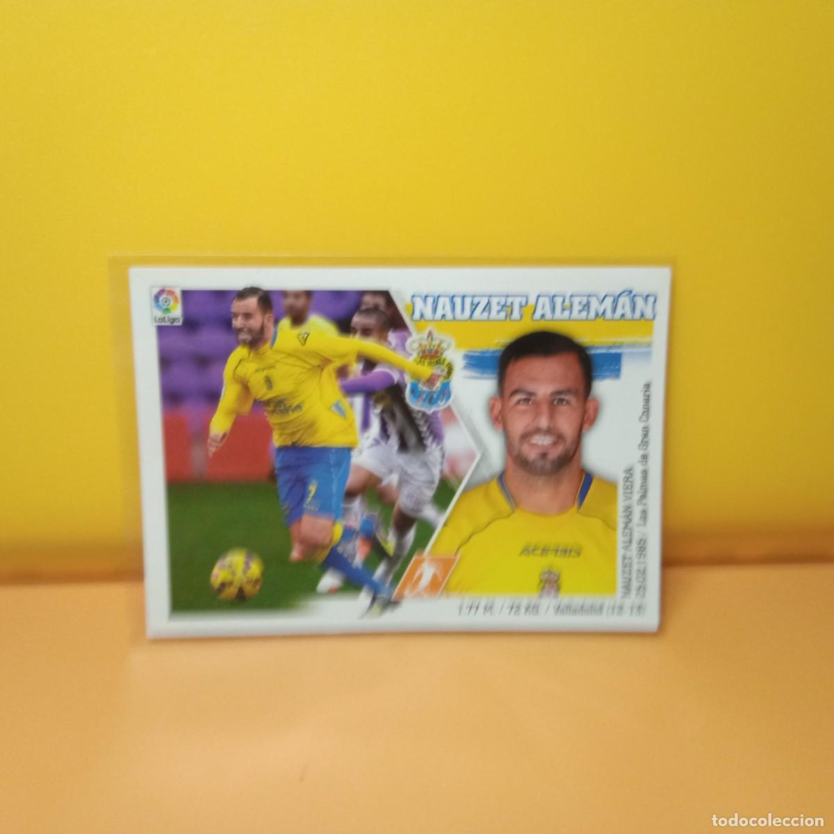 Cromos de F&uacute;tbol: EDICIONES ESTE 2015 2016 15 16 UD LAS PALMAS NAUZET ALEM&Aacute;N 16