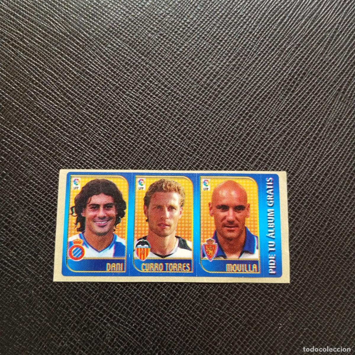 Cromos de F&uacute;tbol: DANI CURRO TORRES MOVILLA CHICLE LIGA 2004 2005 CROMO 04 05 - SIN PEGAR - A101 PG37