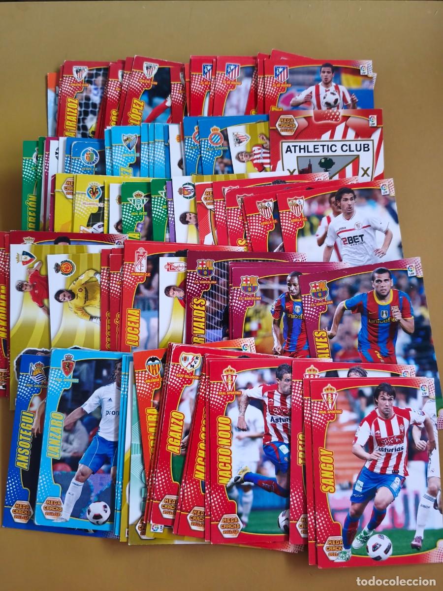 Cromos de F&uacute;tbol: megacracks 2011 12 contiene 113 cromos