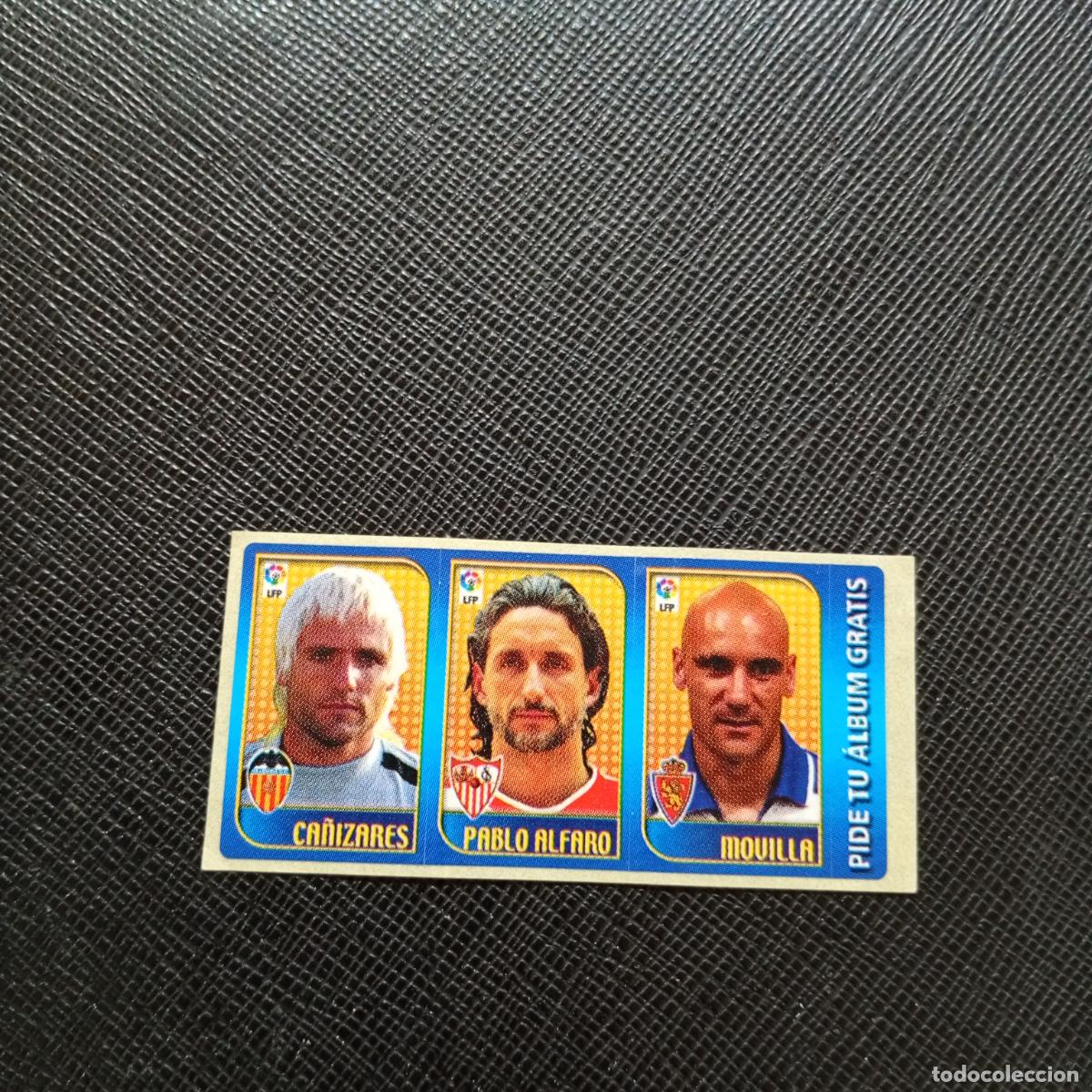 Cromos de F&uacute;tbol: CA&Ntilde;IZARES PABLO ALFARO MOVILLA CHICLE LIGA 2004 2005 CROMO 04 05 - SIN PEGAR - A101 PG46