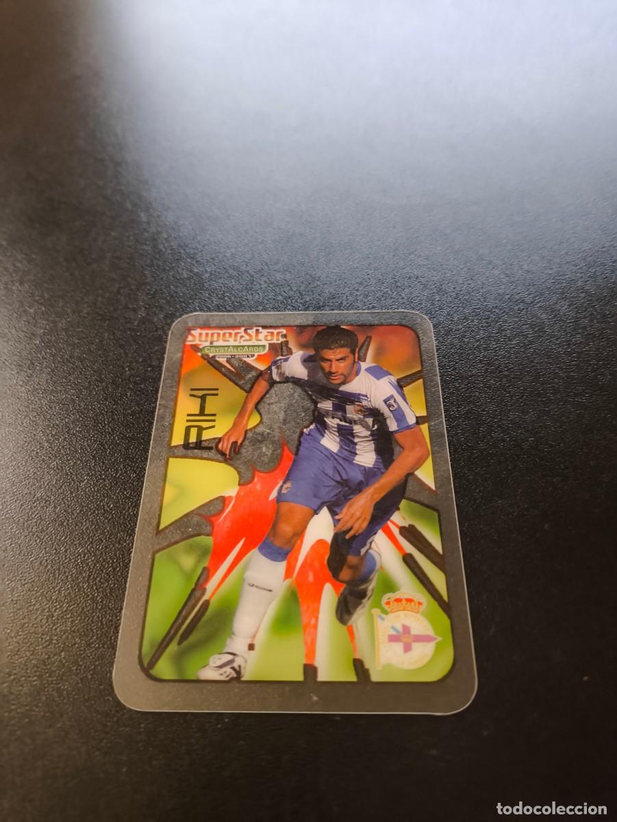 Cromos de F&uacute;tbol: 384 Riki DEPORTIVO CORU&Ntilde;A SUPERSTAR LIGA MUNDICROMO CRYSTALCARDS 2006 2007 06 07 NO PANINI ESTE