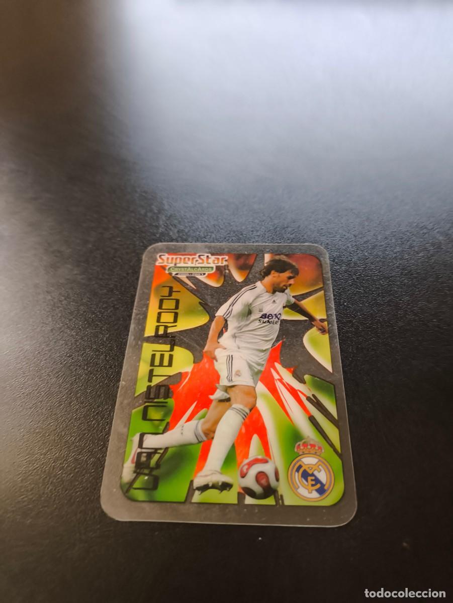 Cromos de F&uacute;tbol: 391 Van Nistelrooy REAL MADRID SUPERSTAR LIGA MUNDICROMO CRYSTALCARDS 2006 2007 06 07 NO PANINI ESTE
