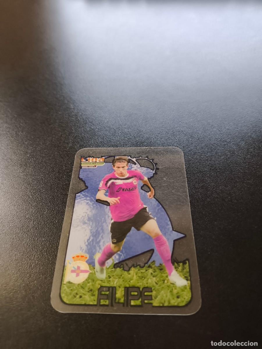 Cromos de F&uacute;tbol: 401 Filipe DEPORTIVO CORU&Ntilde;A ULTIMA HORA LIGA MUNDICROMO CRYSTALCARDS 2006 2007 06 07 NO PANINI ESTE