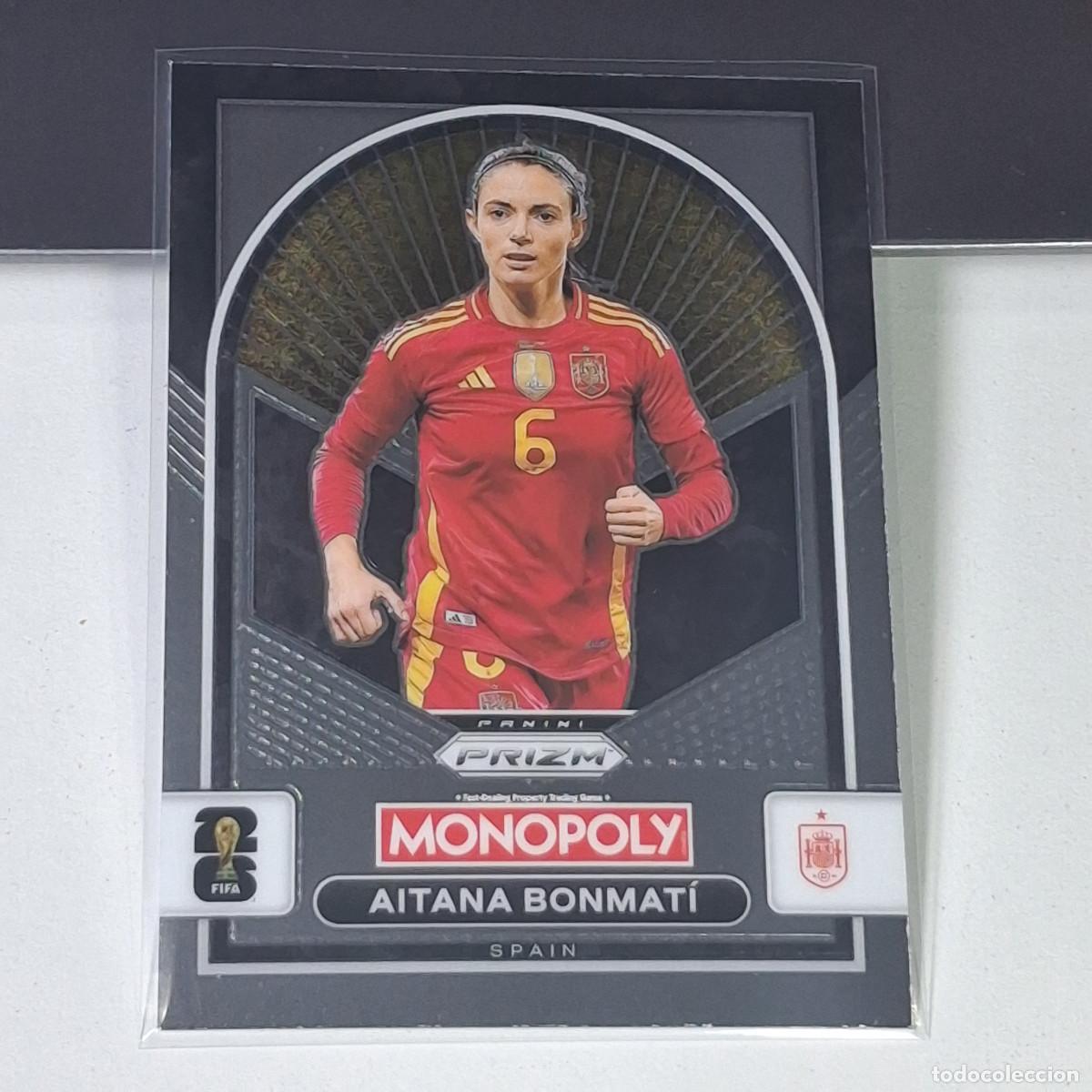Cromos de F&uacute;tbol: B10 AITANA BONMATI 99 ESPA&Ntilde;A SPAIN FIFA WORLD CUP 2026 PANINI PRIZM MONOPOLY COLECCI&Oacute;N MUNDIAL