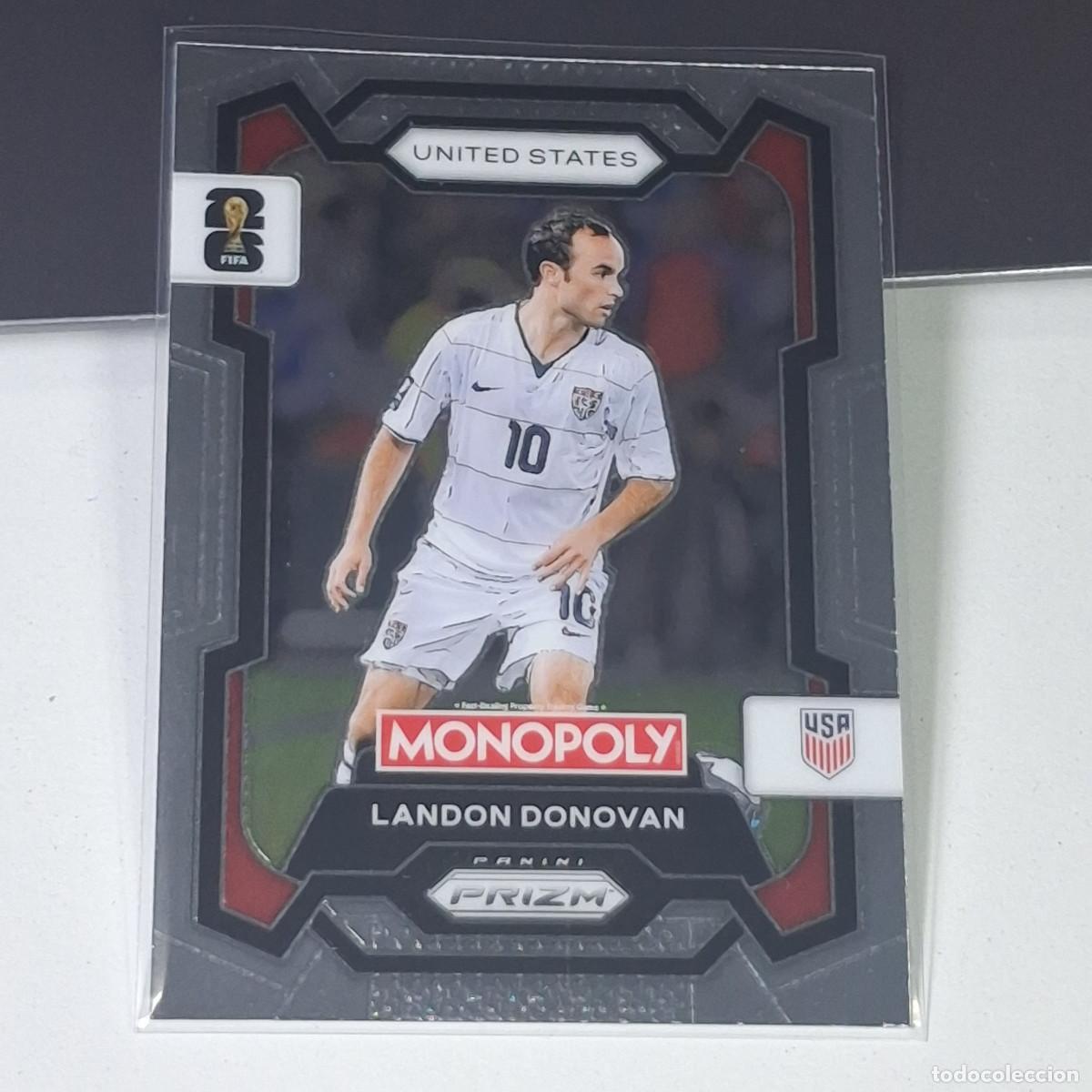 Cromos de F&uacute;tbol: B10 LANDON DONOVAN 48 USA EEUU FIFA WORLD CUP 2026 PANINI PRIZM MONOPOLY COLECCI&Oacute;N MUNDIAL