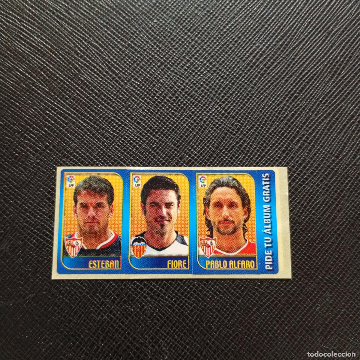 Cromos de F&uacute;tbol: ESTEBAN FIORE PABLO ALFARO CHICLE LIGA 2004 2005 CROMO 04 05 - SIN PEGAR - A101 PG46