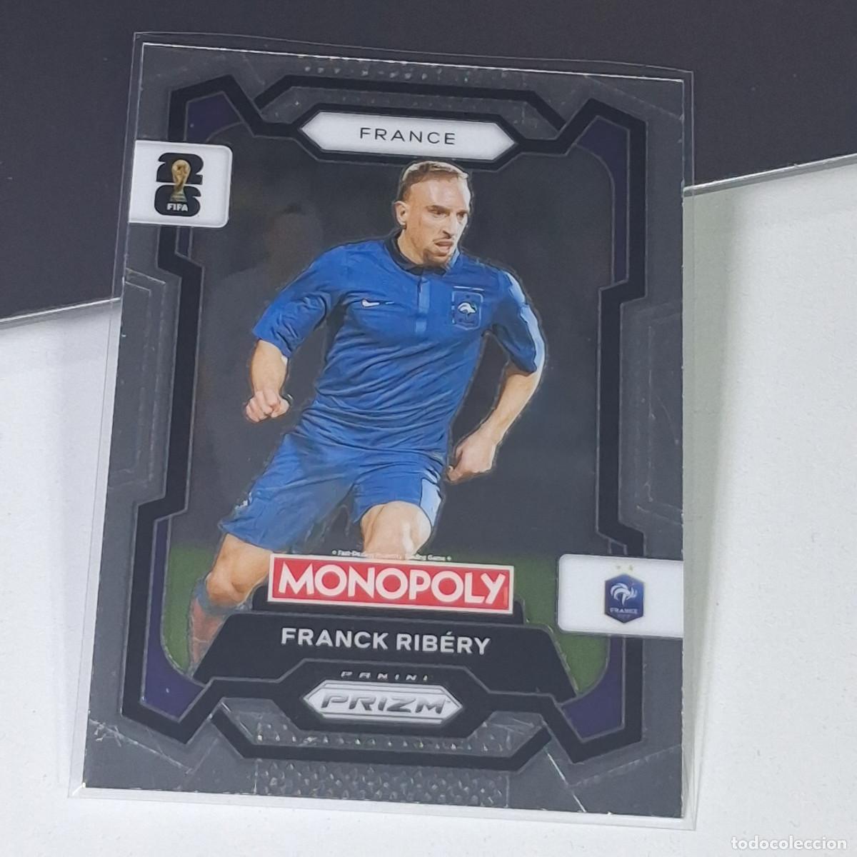 Cromos de F&uacute;tbol: B10 8 FRANCK RIBERY FRANCIA FRANCE FIFA WORLD CUP 2026 PANINI PRIZM MONOPOLY COLECCI&Oacute;N MUNDIAL