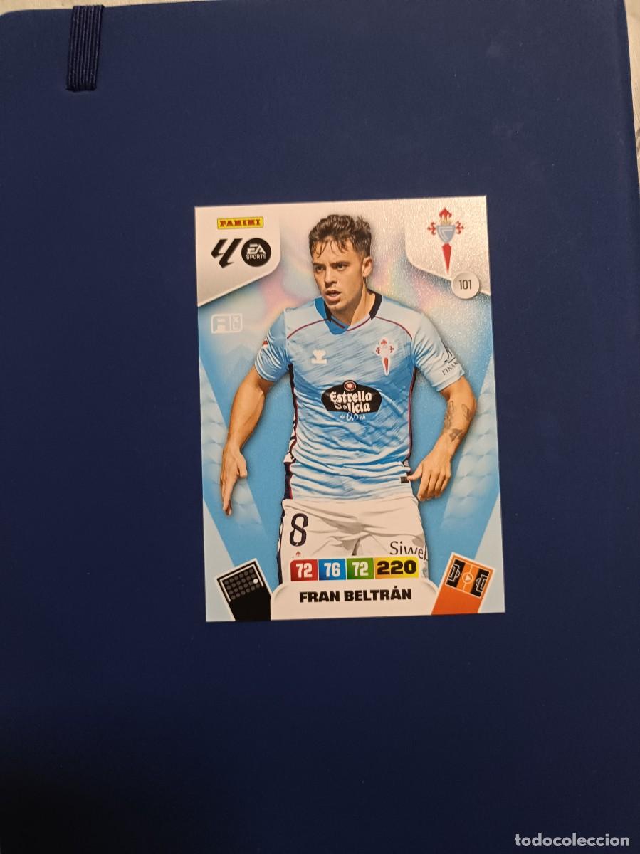 Cromos de F&uacute;tbol: 101 Fran Beltr&aacute;n Adrenalyn XL 25 26 Celta de Vigo panini 2025 2026