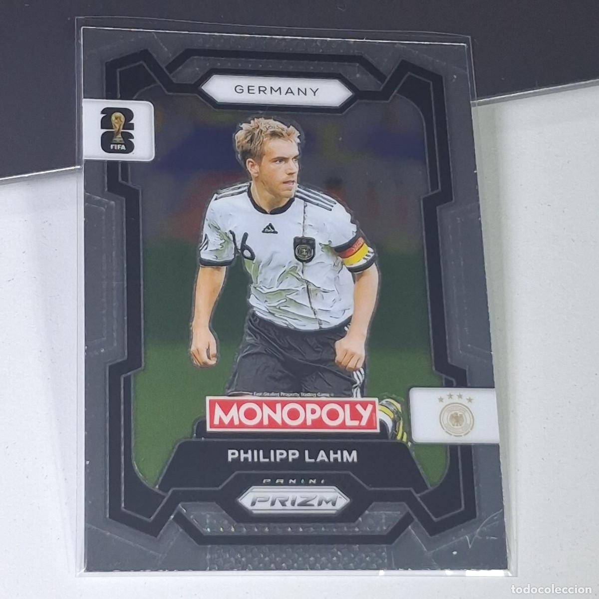 Cromos de F&uacute;tbol: B10 61 PHILIPP LAHM ALEMANIA GERMANY FIFA WORLD CUP 2026 PANINI PRIZM MONOPOLY COLECCI&Oacute;N MUNDIAL