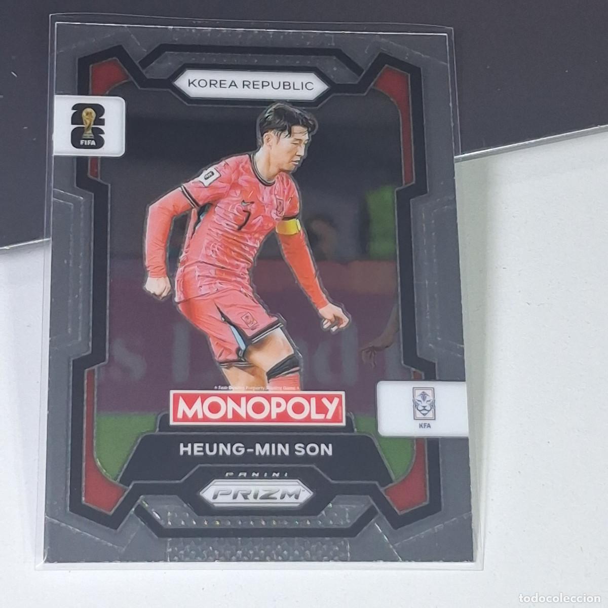 Cromos de F&uacute;tbol: B10 83 HEUNG-MIN SON KOREA FIFA WORLD CUP 2026 PANINI PRIZM MONOPOLY COLECCI&Oacute;N MUNDIAL