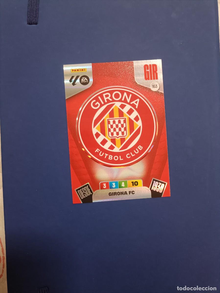 Cromos de F&uacute;tbol: 163 escudo Adrenalyn XL 25 26 Girona panini 2025 2026