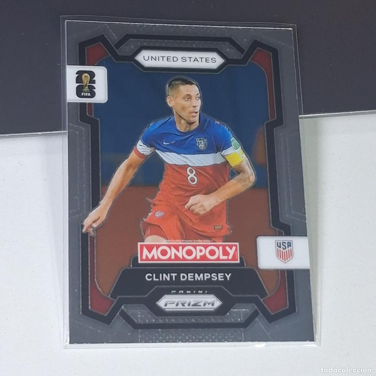 Cromos de F&uacute;tbol: B10 CLINT DEMPSEY 51 USA EEUU FIFA WORLD CUP 2026 PANINI PRIZM MONOPOLY COLECCI&Oacute;N MUNDIAL