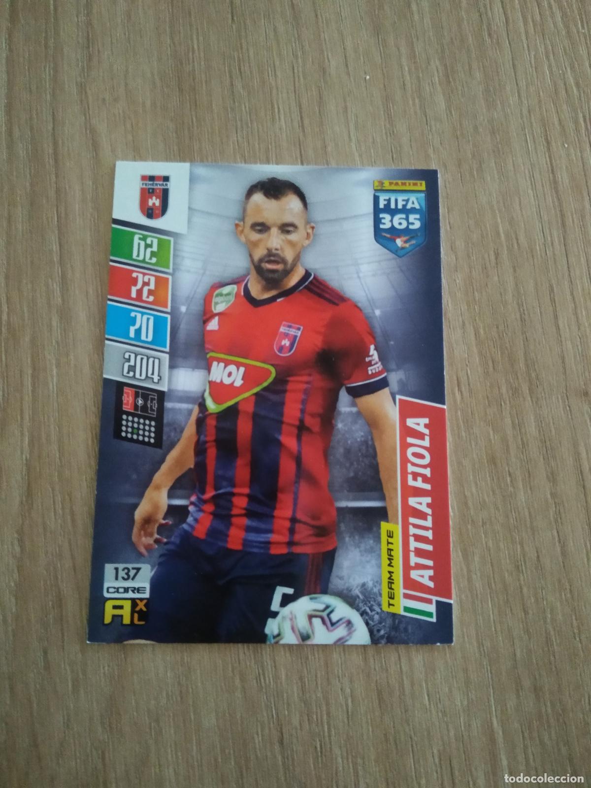 Cromos de F&uacute;tbol: 137 ATTILA FIOLA FEHERVAR CROMO FUTBOL PANINI ADRENALYN 21-22 FIFA 365 2021-2022