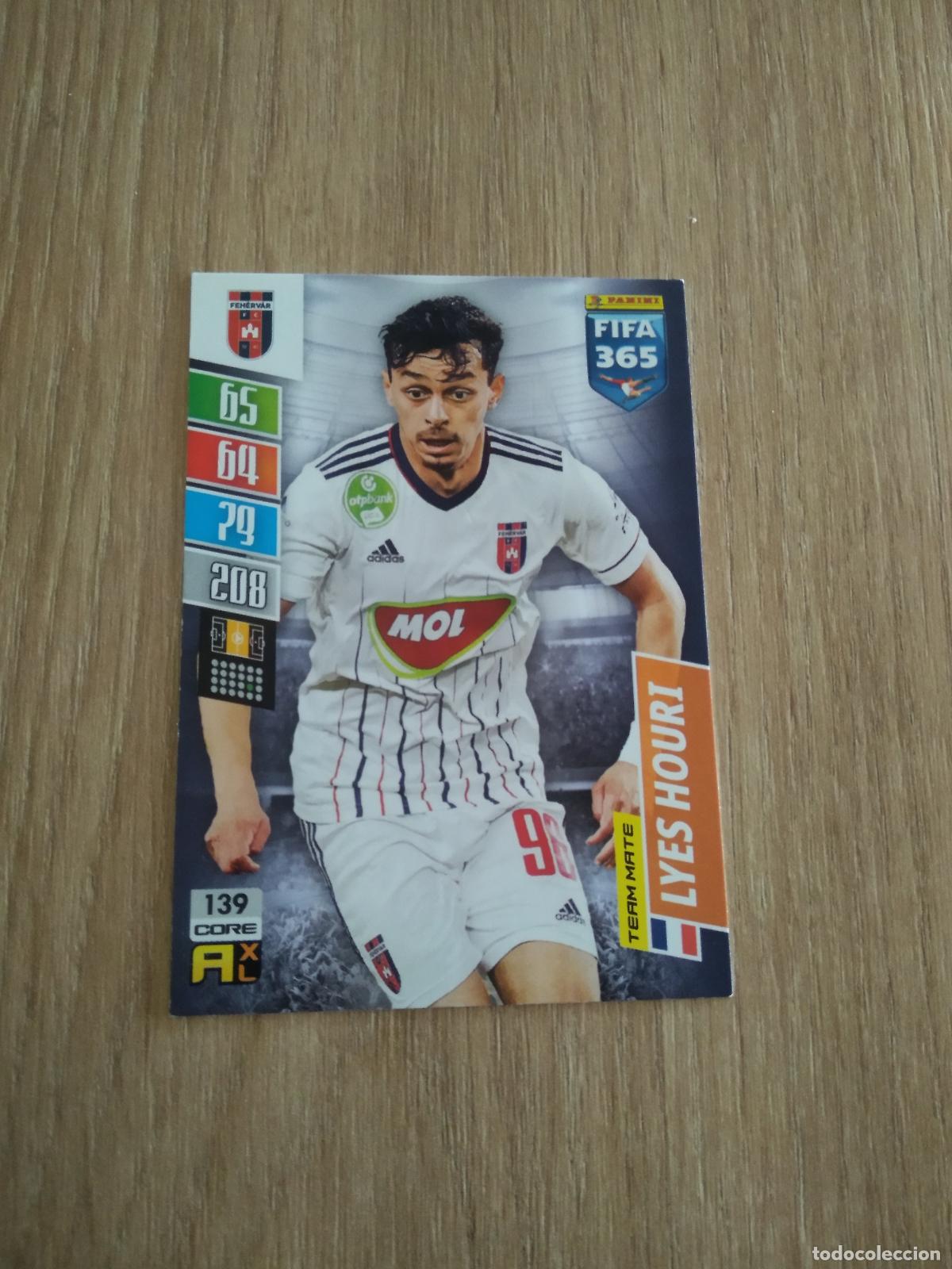 Cromos de F&uacute;tbol: 139 LYES HOURI FEHERVAR CROMO FUTBOL PANINI ADRENALYN 21-22 FIFA 365 2021-2022