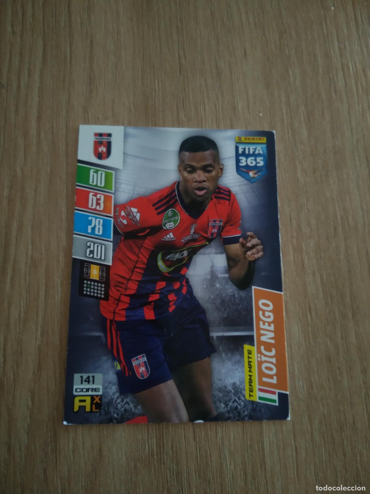 Cromos de F&uacute;tbol: 141 LOIC NEGO FEHERVAR CROMO FUTBOL PANINI ADRENALYN 21-22 FIFA 365 2021-2022