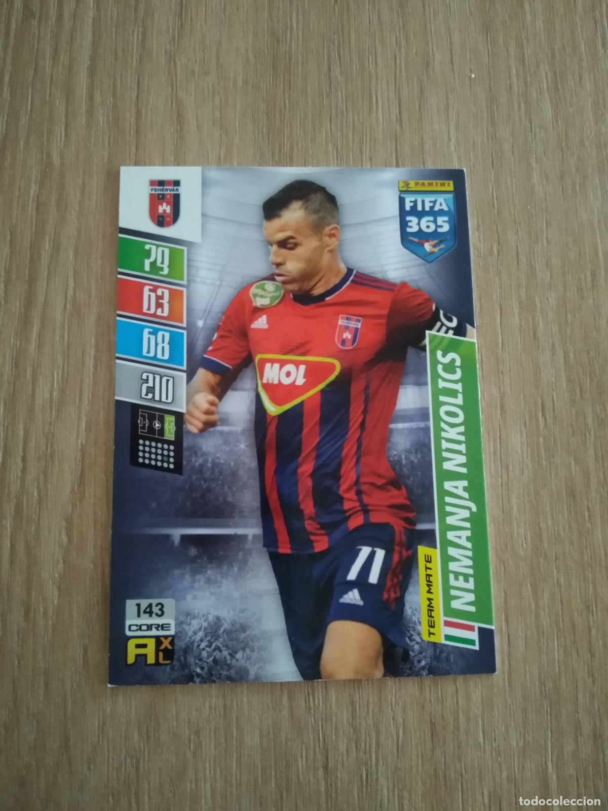 Cromos de F&uacute;tbol: 143 NEMANJA NIKOLICS FEHERVAR CROMO FUTBOL PANINI ADRENALYN 21-22 FIFA 365 2021-2022