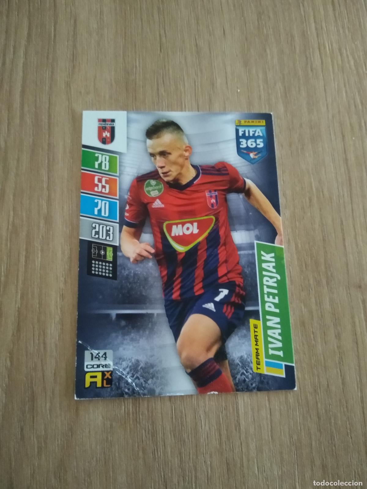Cromos de F&uacute;tbol: 144 IVAN PETRJAK FEHERVAR CROMO FUTBOL PANINI ADRENALYN 21-22 FIFA 365 2021-2022